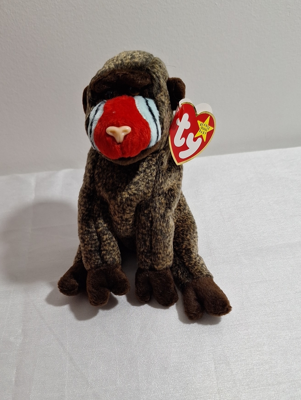 CHEEKS-TY Plush Mandrill Monkey